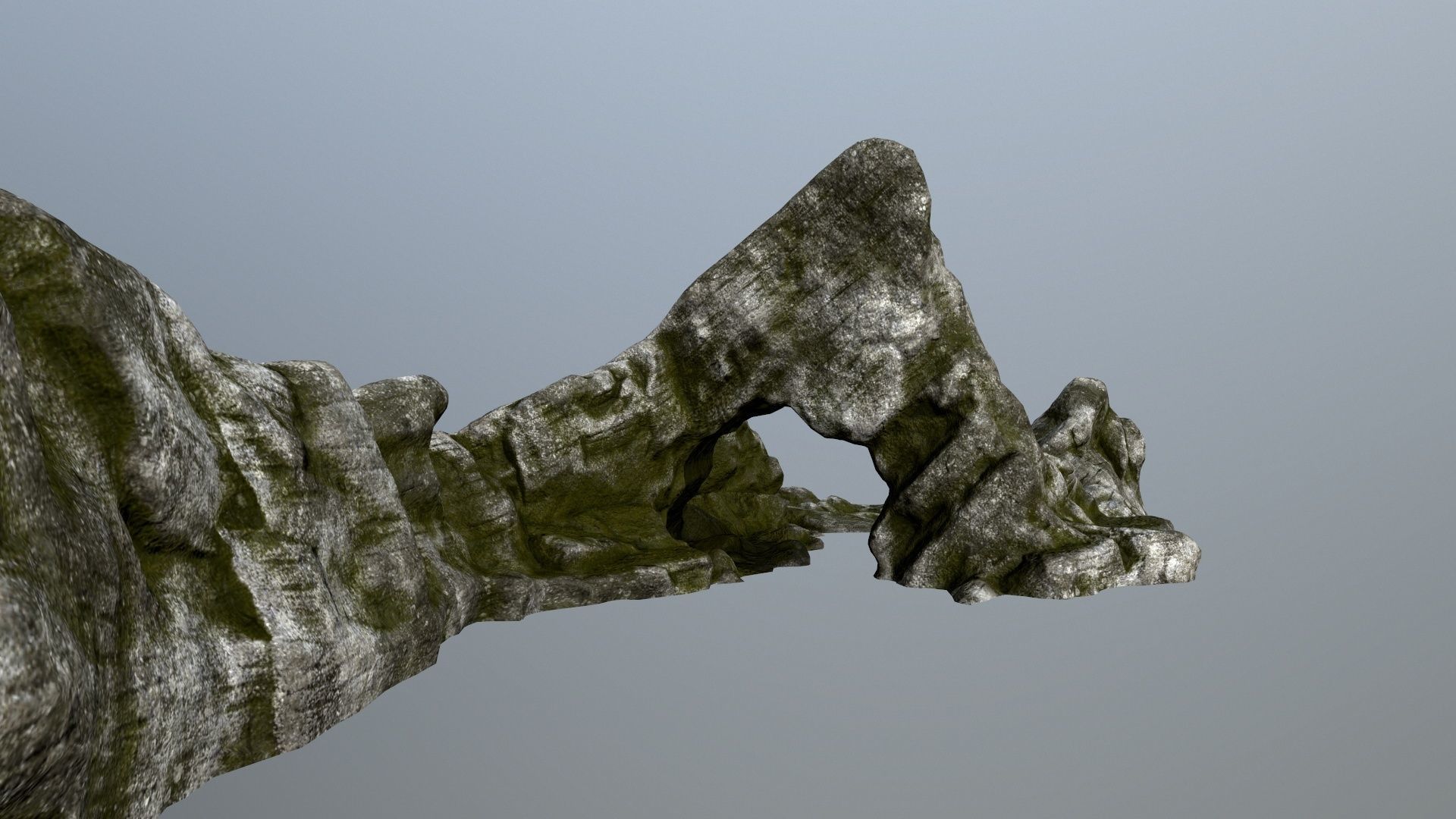 rocks rock Low-poly 3D model_11