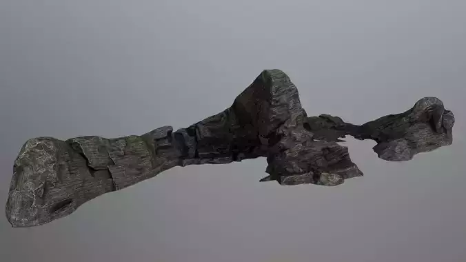 rocks rock Low-poly 3D model