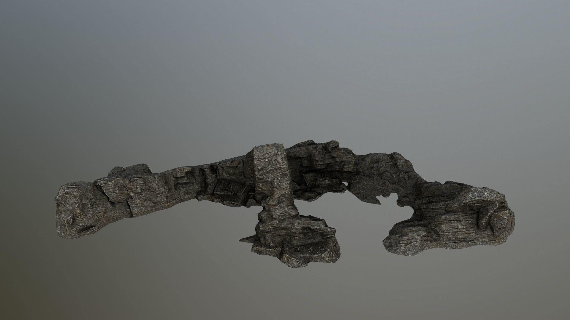 rocks rock Low-poly 3D model_10