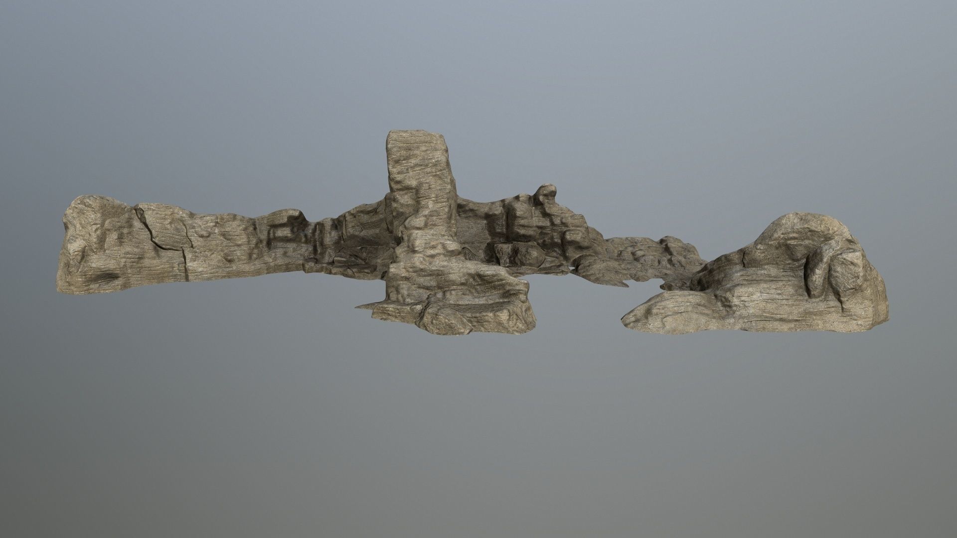 rocks rock Low-poly 3D model_10