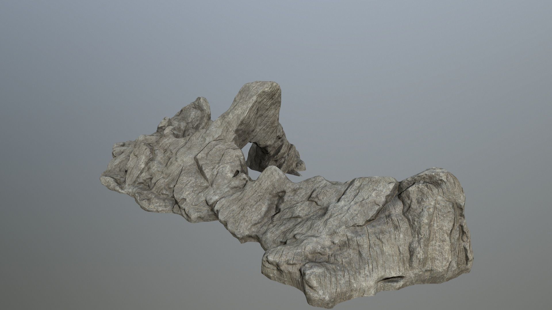 rocks rock formation Low-poly 3D model_3