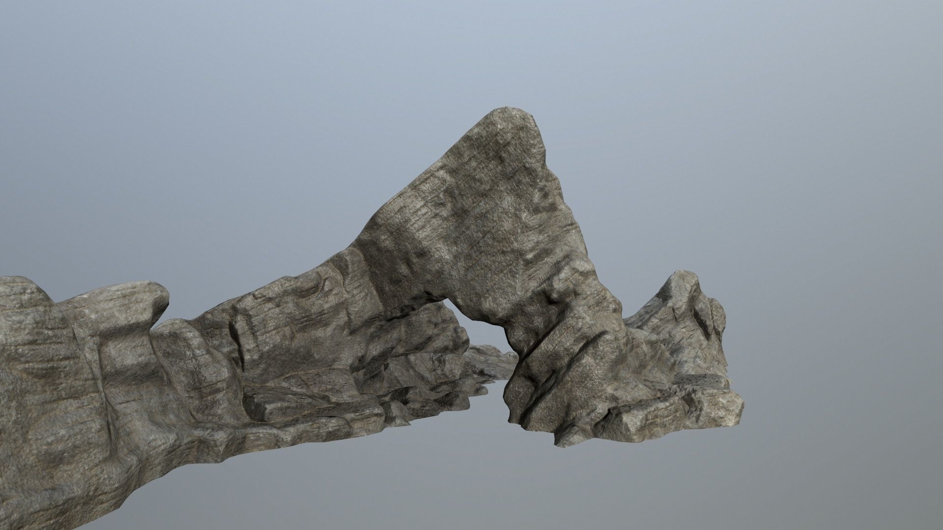 rocks rock formation Low-poly 3D model_11