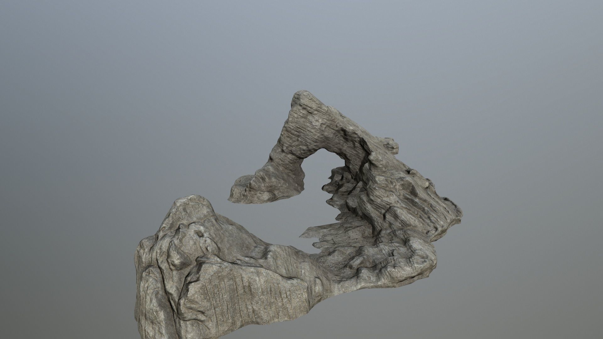 rocks rock formation Low-poly 3D model_6