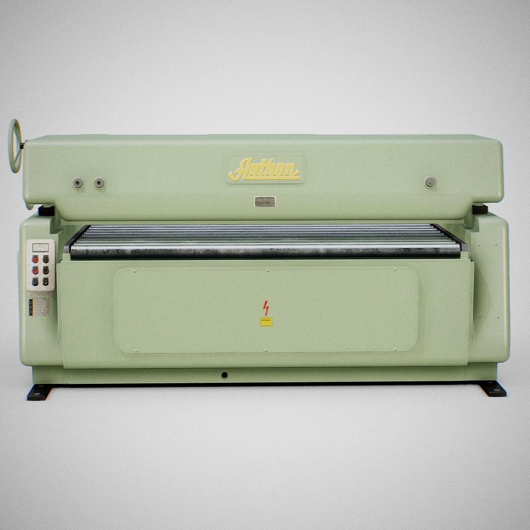 Sanding Machine - Anthon 01 Low-poly 3D model_1