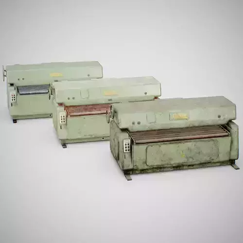 Sanding Machine - Anthon 01 Low-poly 3D model