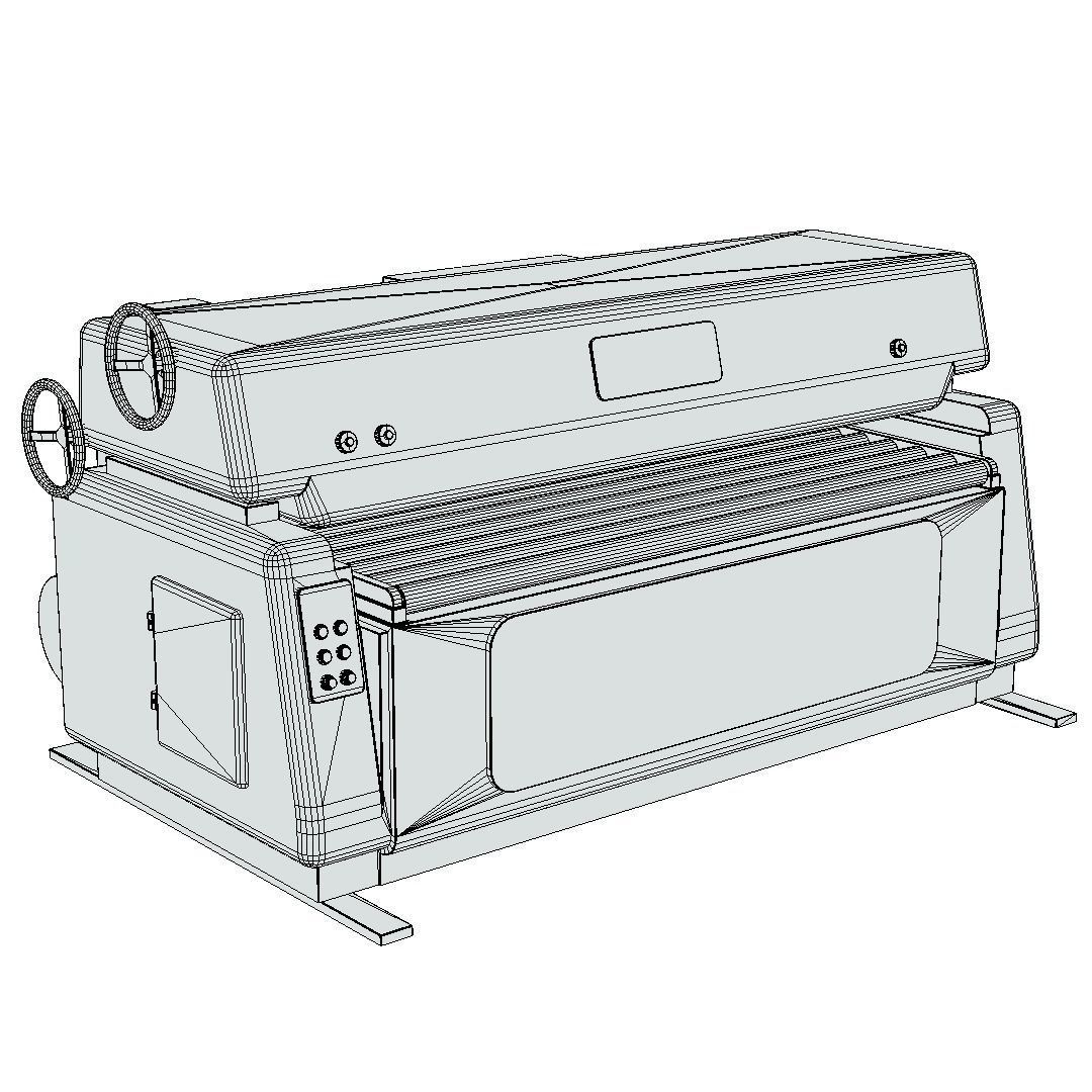 Sanding Machine - Anthon 01 Low-poly 3D model_22