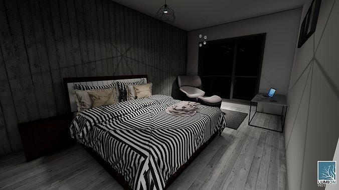 Modern Appartment design  3D model