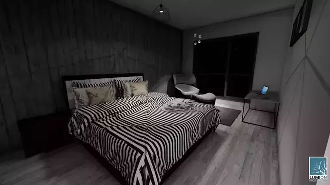 Modern Appartment design  3D model