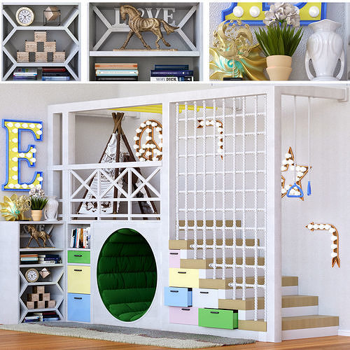KidsRoom 3D model