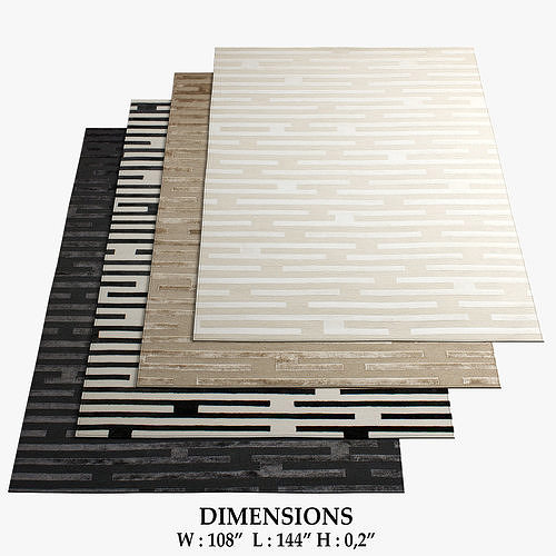 Fayette Rugs 322 3D model