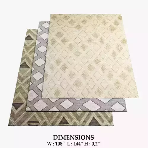 Fayette Rugs 323 3D model