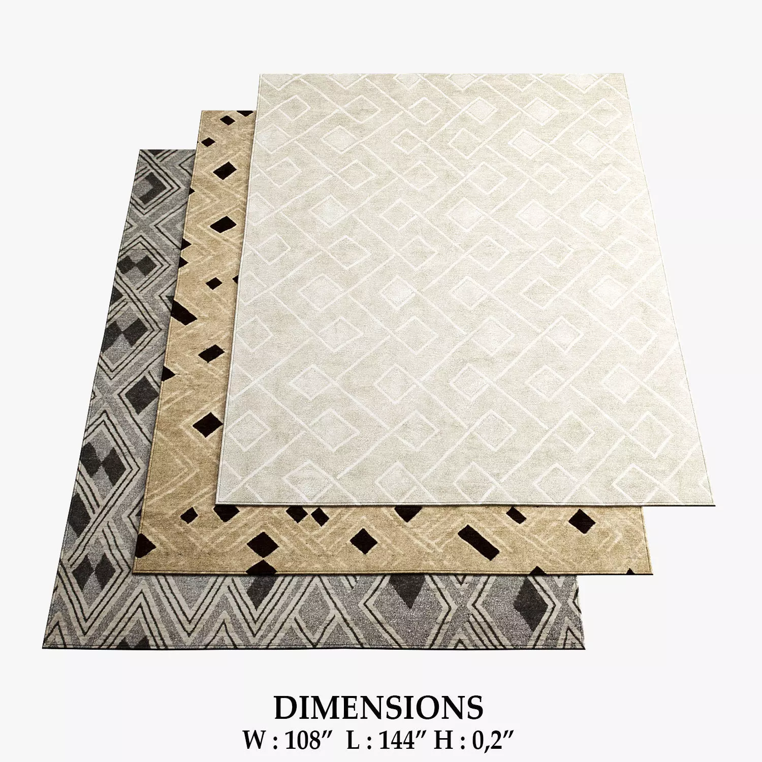 Fayette Rugs 324 3D model_0