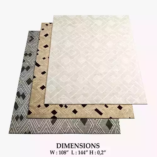 Fayette Rugs 324 3D model