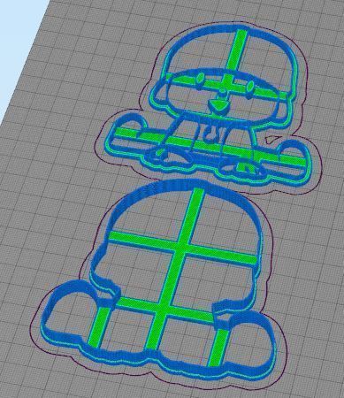 Pocoyo Cookie Cutter 3D print model_1