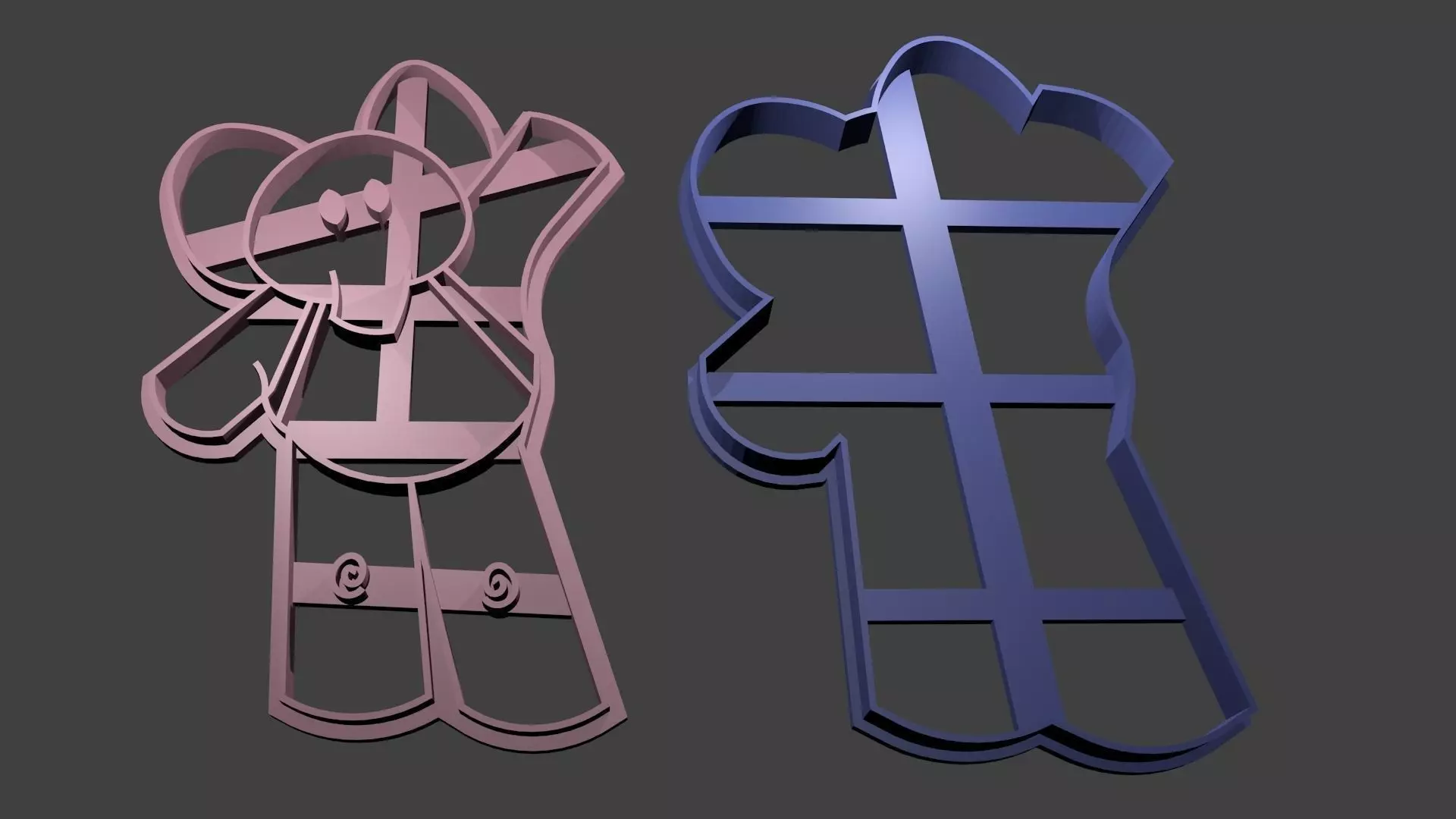 Ely Cookie Cutter 3D print model_0