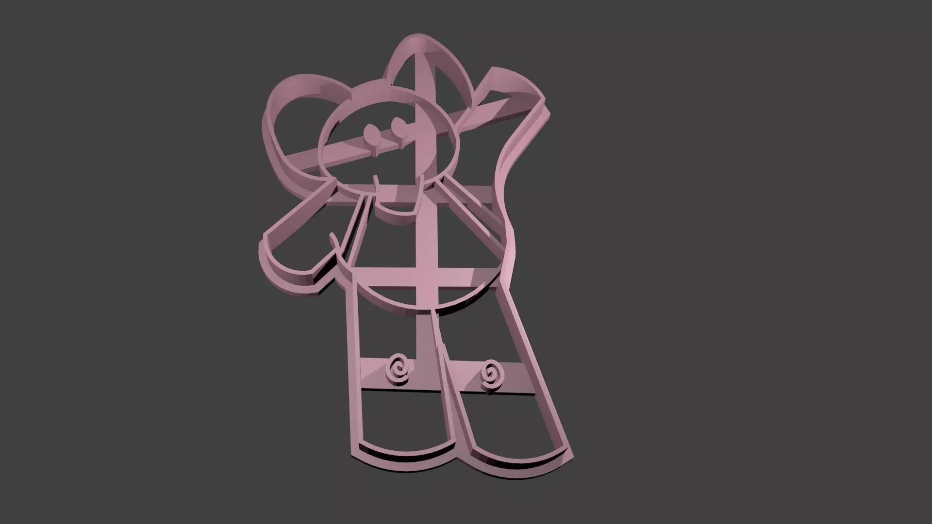 Ely Cookie Cutter 3D print model_0