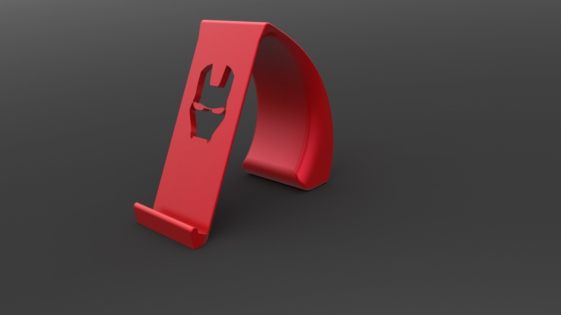 IRONMAN Phone Holder 3D print model_2