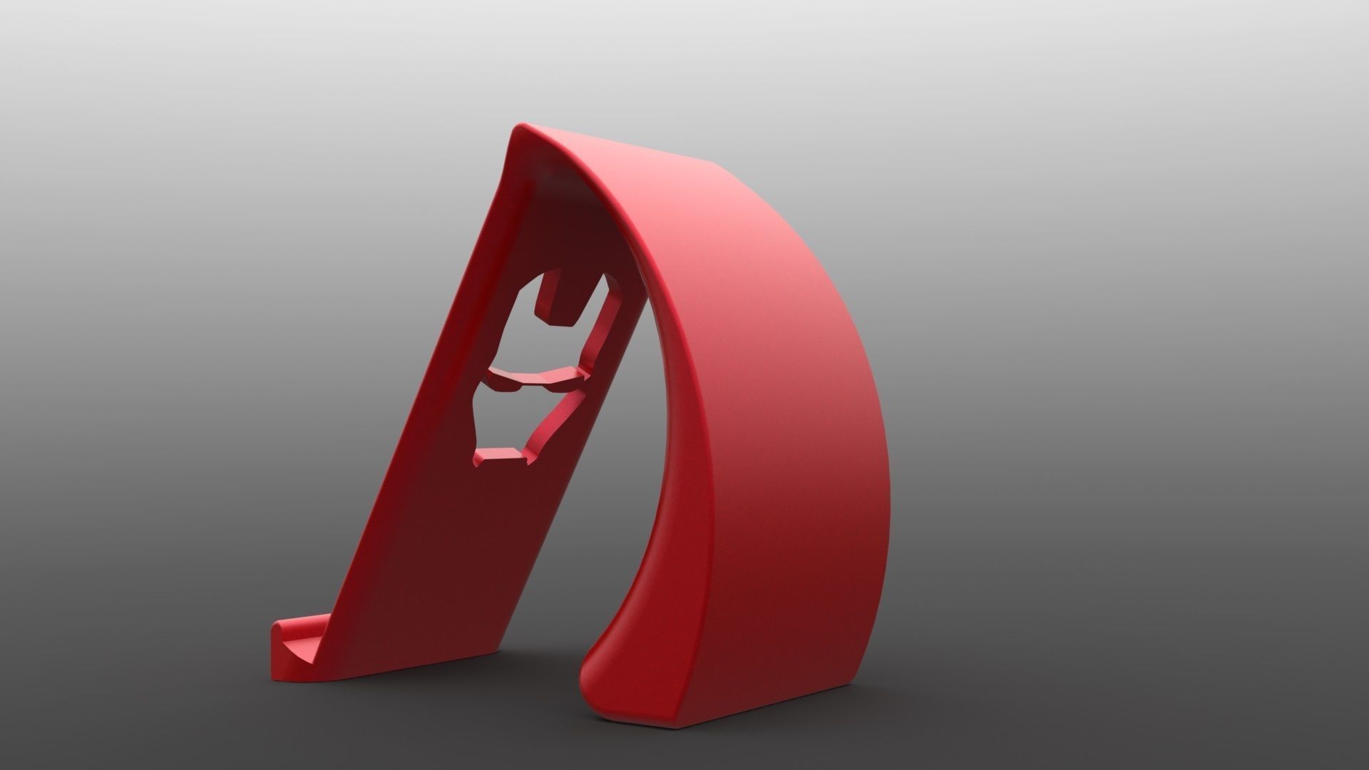 IRONMAN Phone Holder 3D print model_4