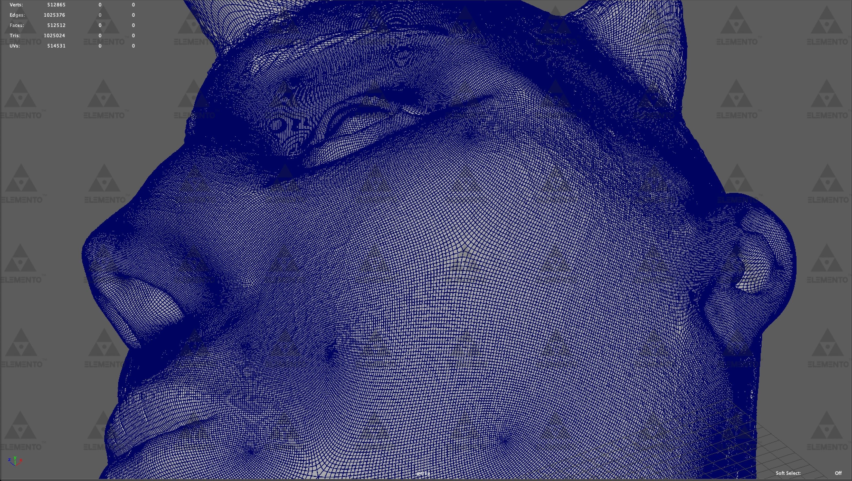 Demon Head - 3D model_3