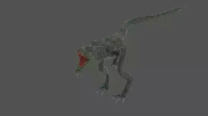 Velociraptor dinosaur