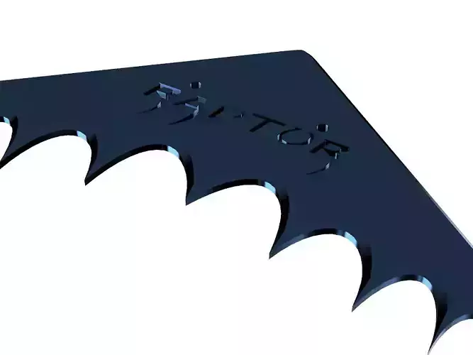 600 Class Raptor 30 or 50 Tail Horizontal Fin