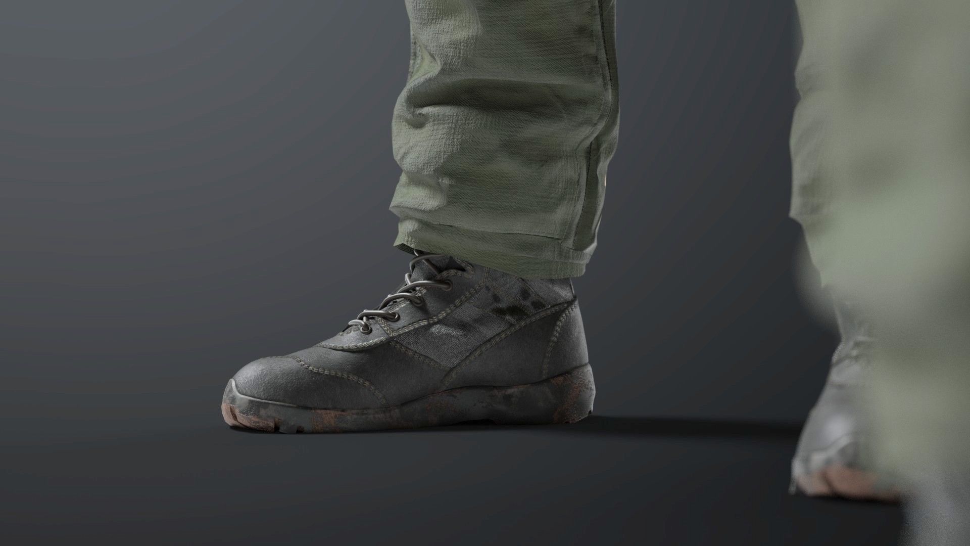 FLIGHT SUIT 90s Pilot 3D model_13