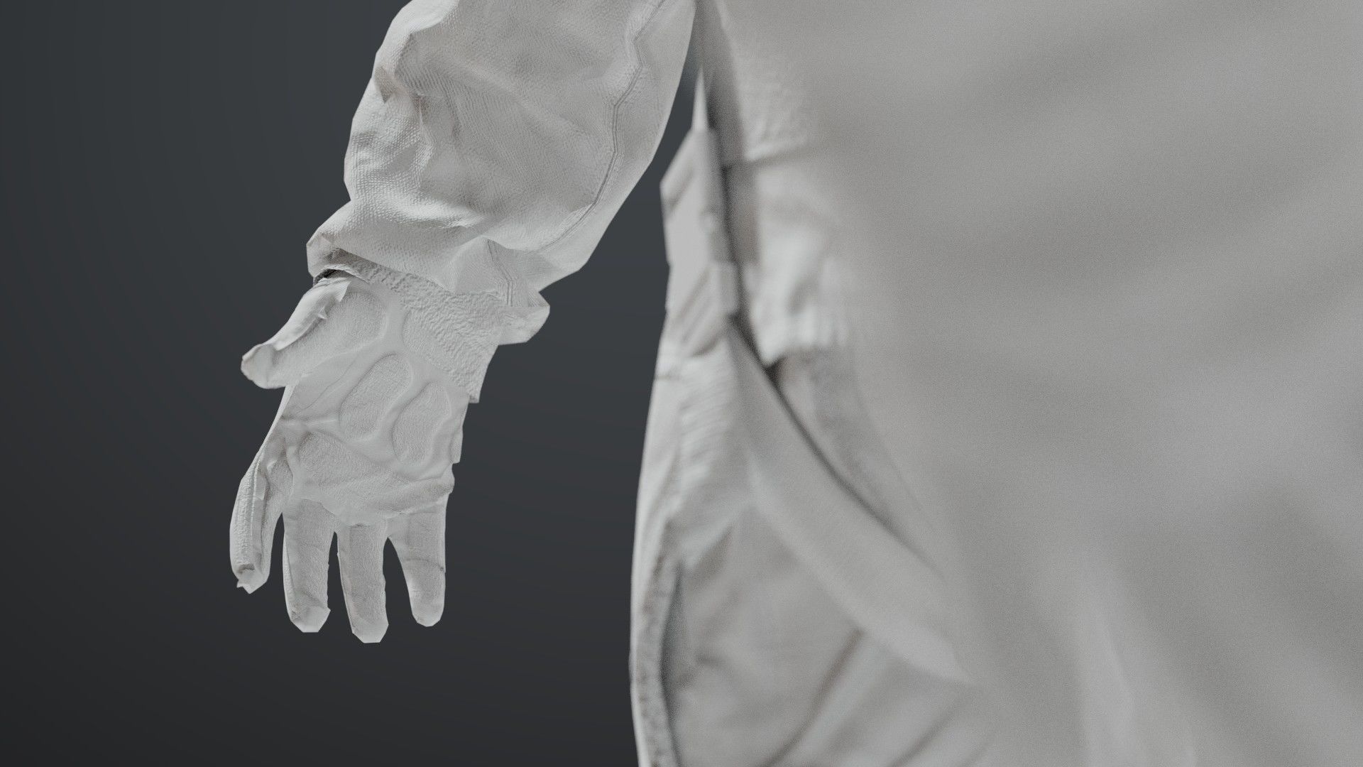 FLIGHT SUIT 90s Pilot 3D model_22