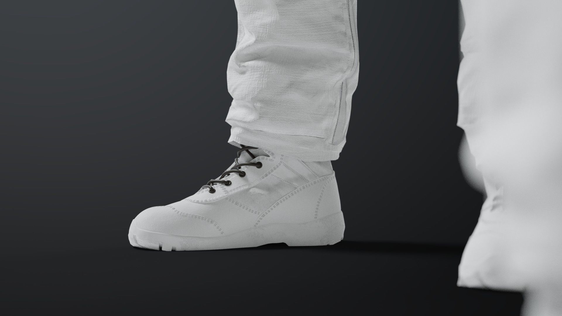 FLIGHT SUIT 90s Pilot 3D model_26