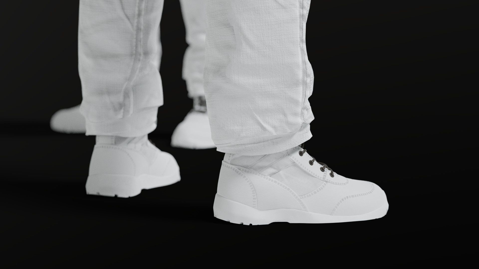 FLIGHT SUIT 90s Pilot 3D model_25