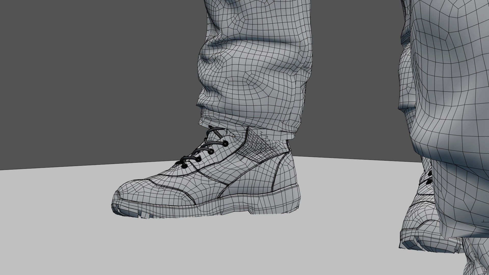 FLIGHT SUIT 90s Pilot 3D model_38