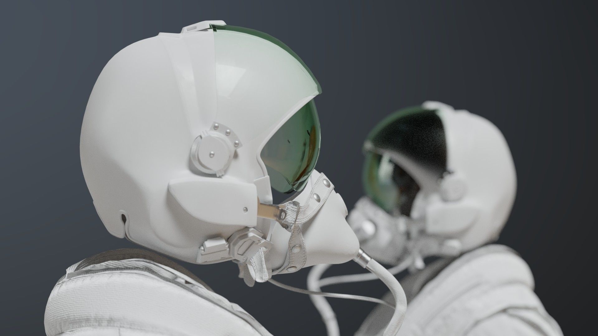 FLIGHT SUIT 90s Pilot 3D model_19