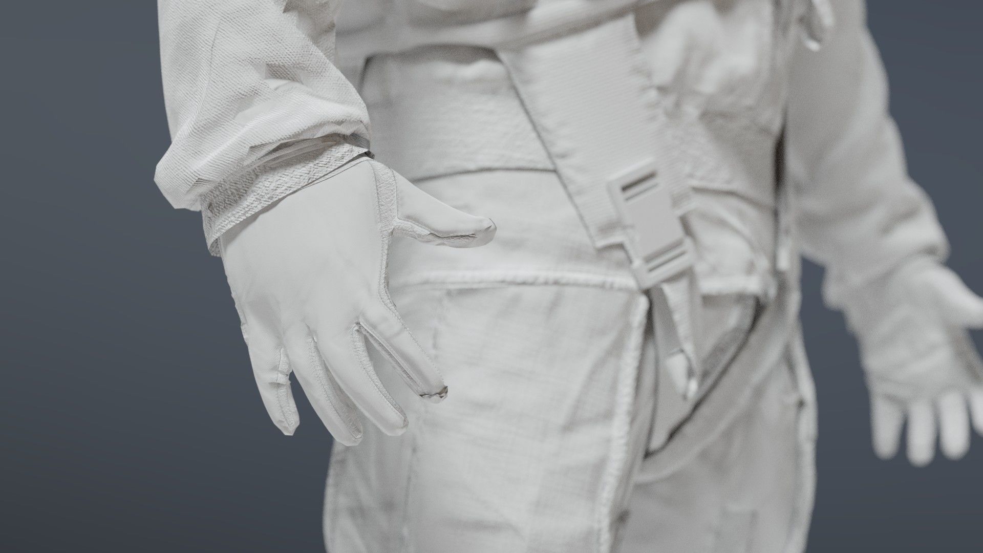 FLIGHT SUIT 90s Pilot 3D model_20