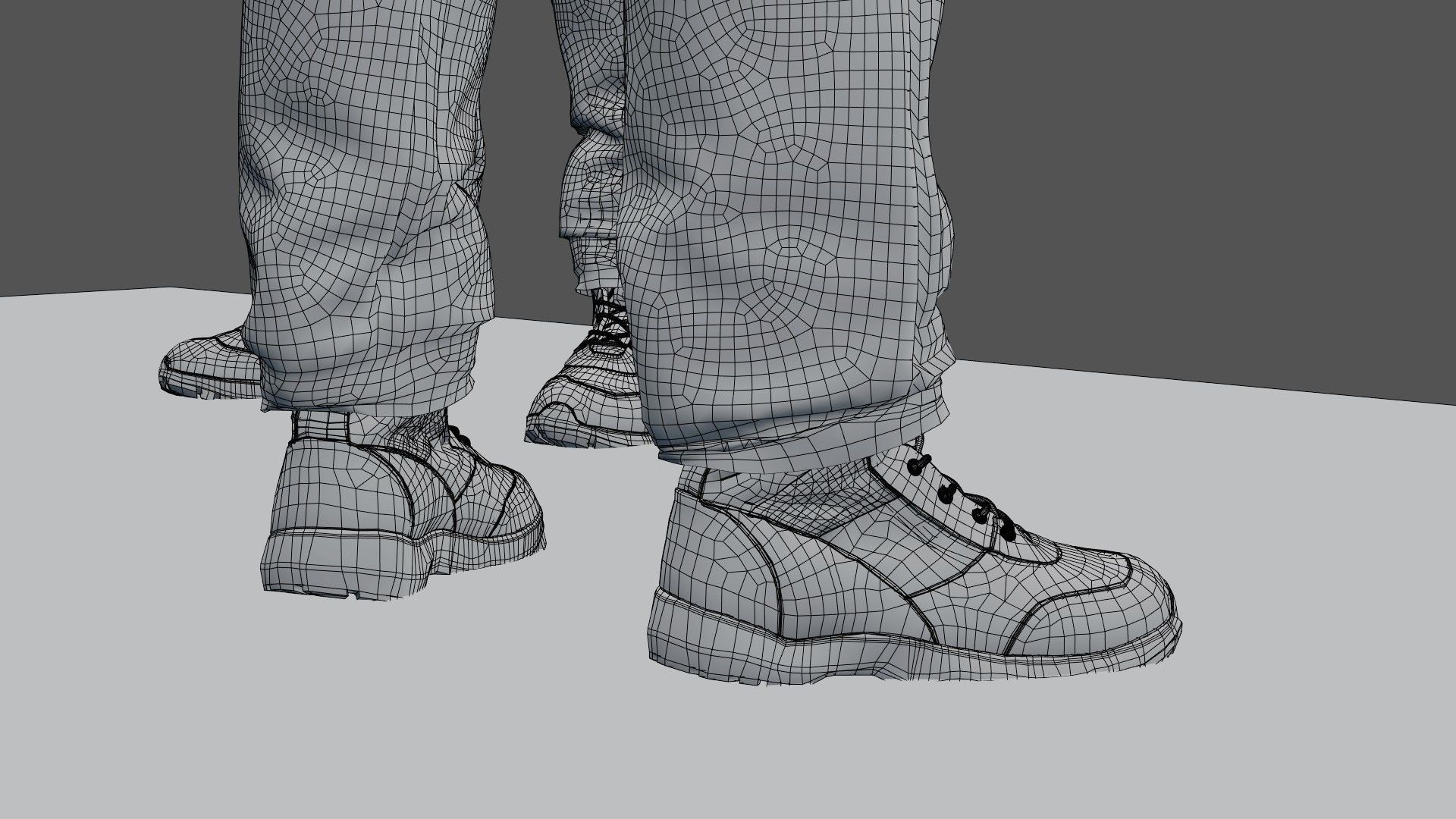 FLIGHT SUIT 90s Pilot 3D model_36