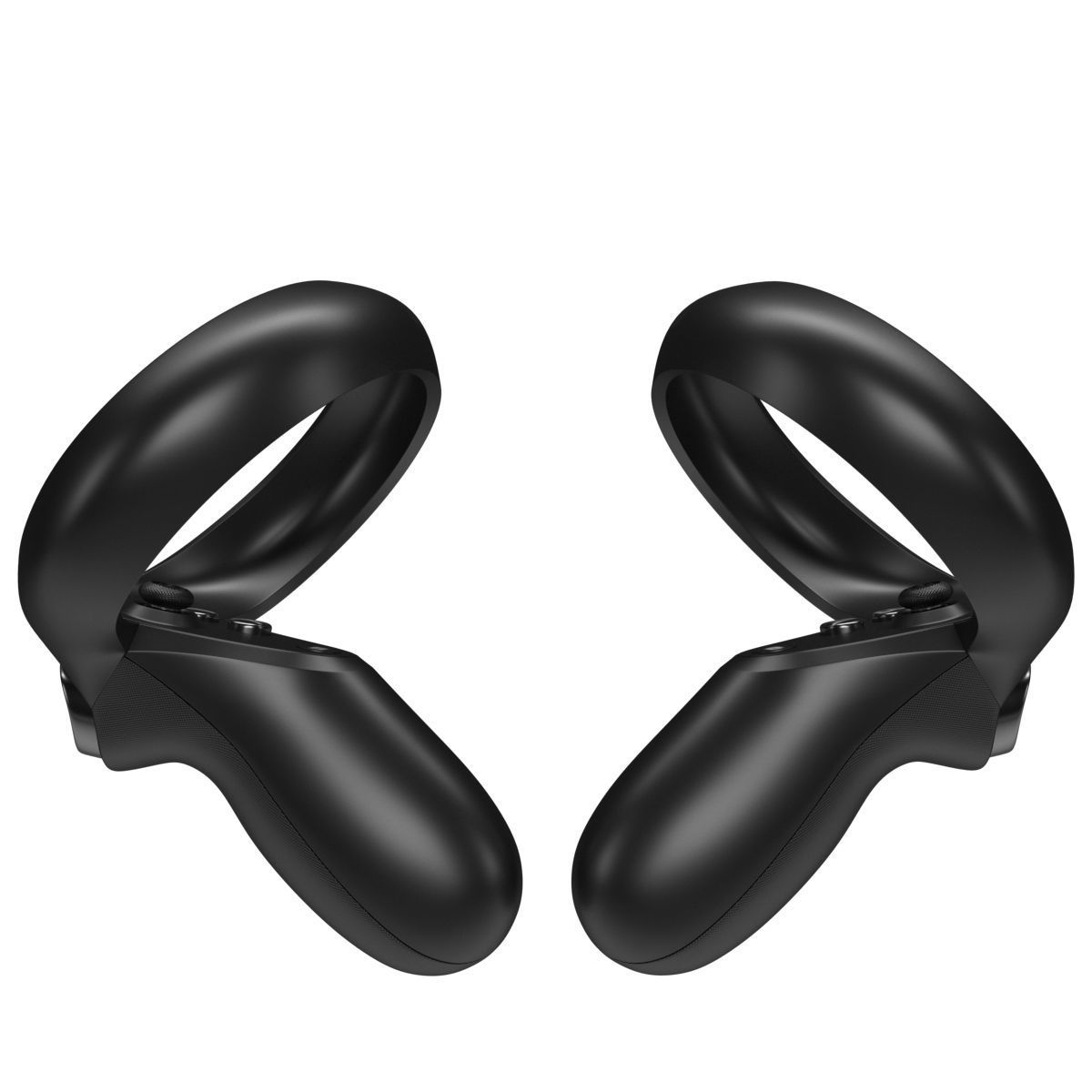 Oculus Quest with Controllers 3D model_12
