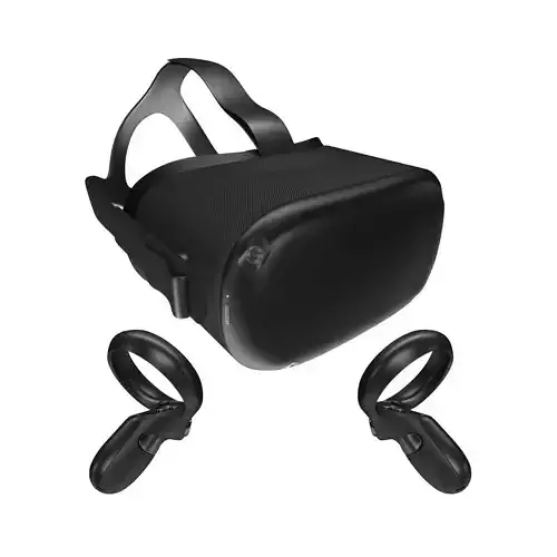 Oculus Quest with Controllers 3D model