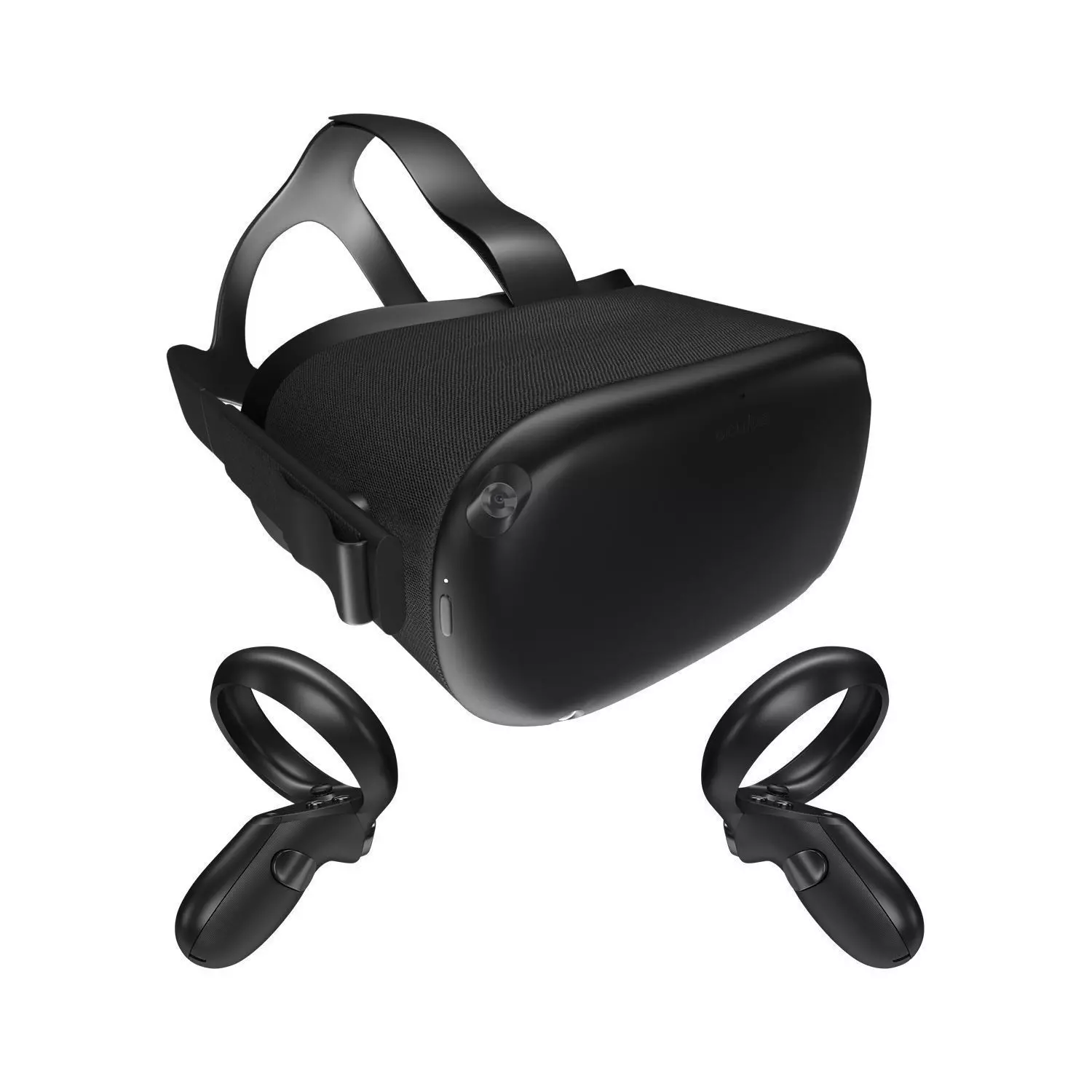 Oculus Quest with Controllers 3D model_0