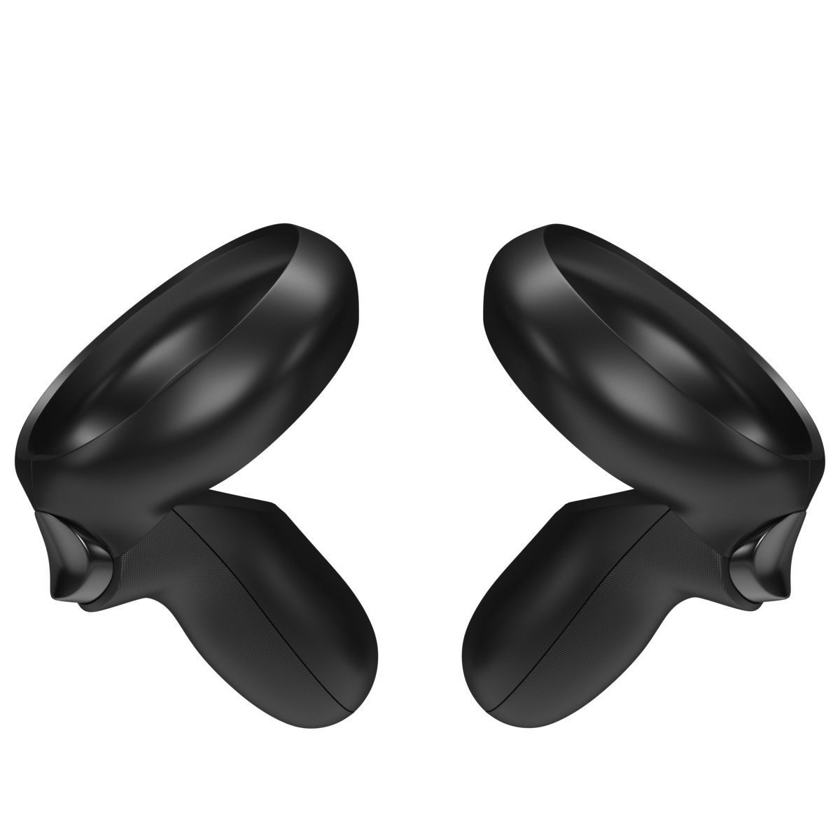 Oculus Quest with Controllers 3D model_11
