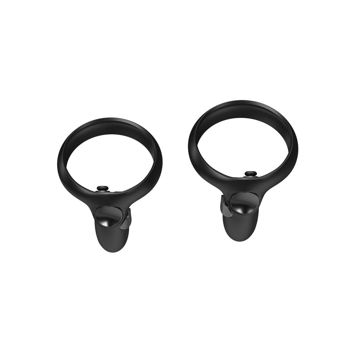 Oculus Quest with Controllers 3D model_16