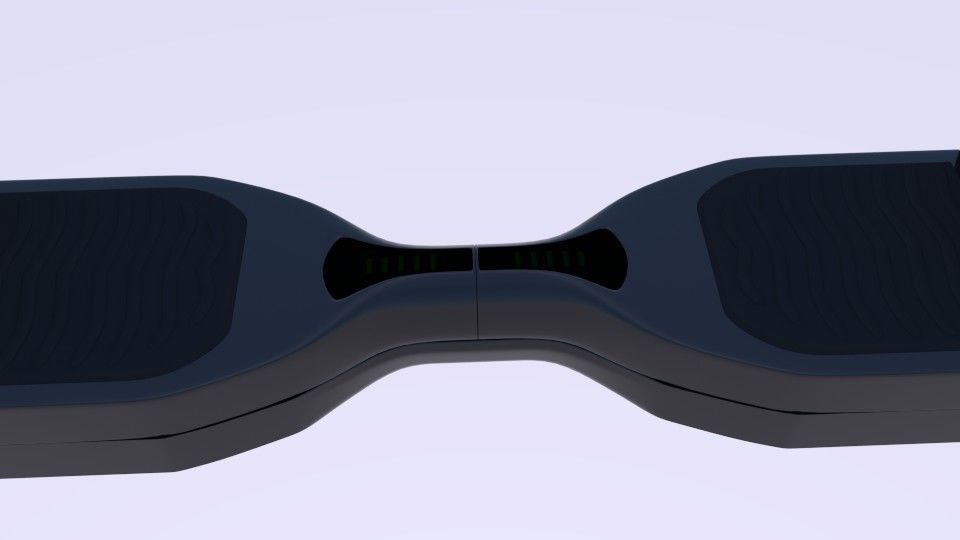  Electric Skateboard  3D model_3