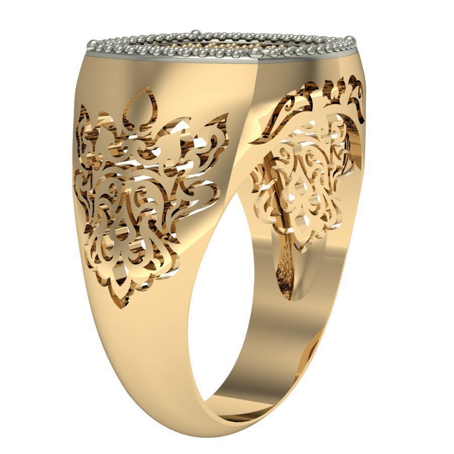 male ring   eastern 3D print model_5