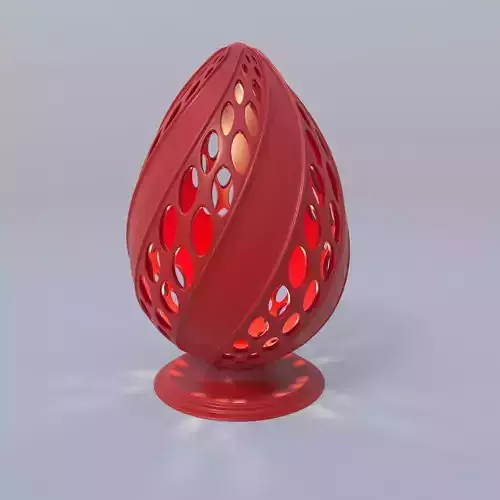  Easter egg  3D print model