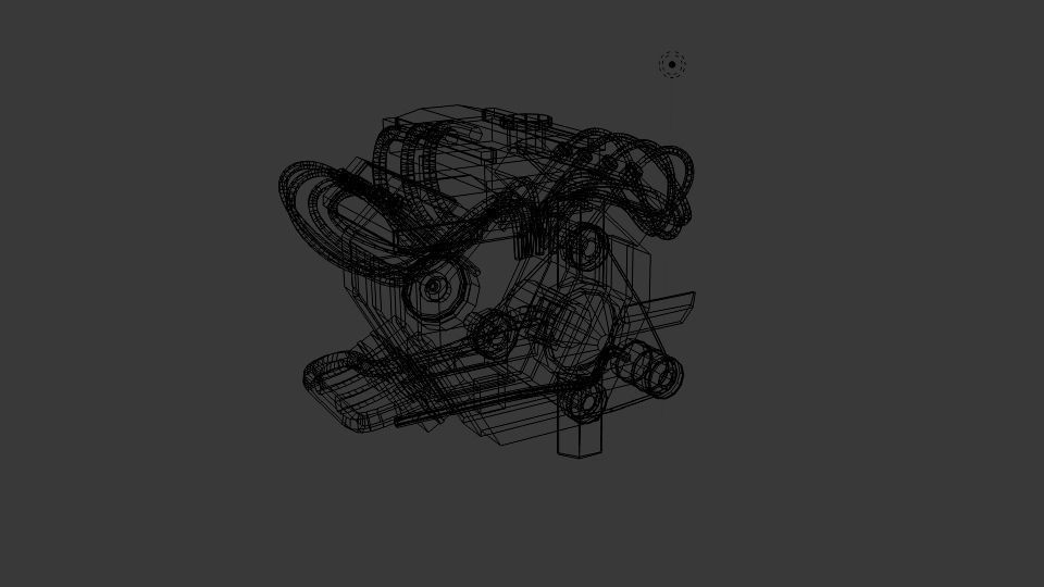  Engine Flext  3D model_5