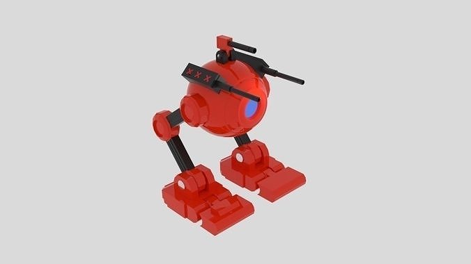Spherobot lego robot 3D model