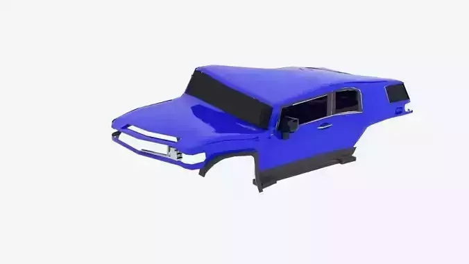 Toyota FJ Cruiser Wreck 3D model