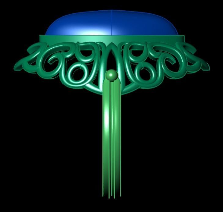 Ring od 50 3D print model_8