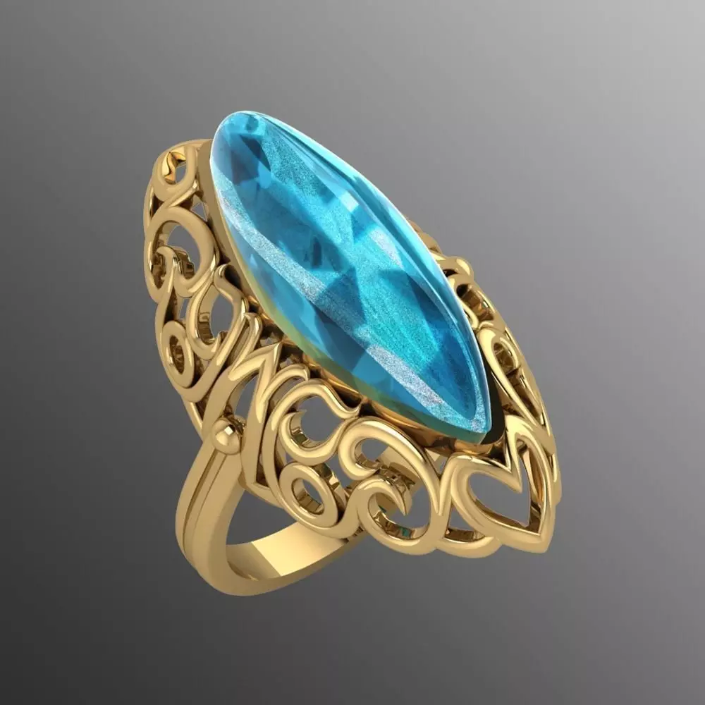 Ring od 50 3D print model_0
