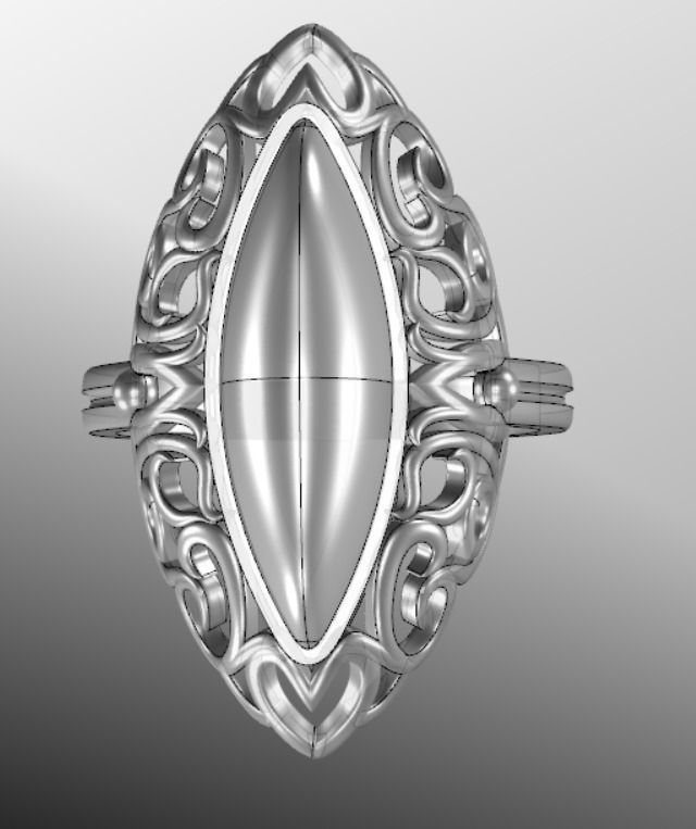 Ring od 50 3D print model_19