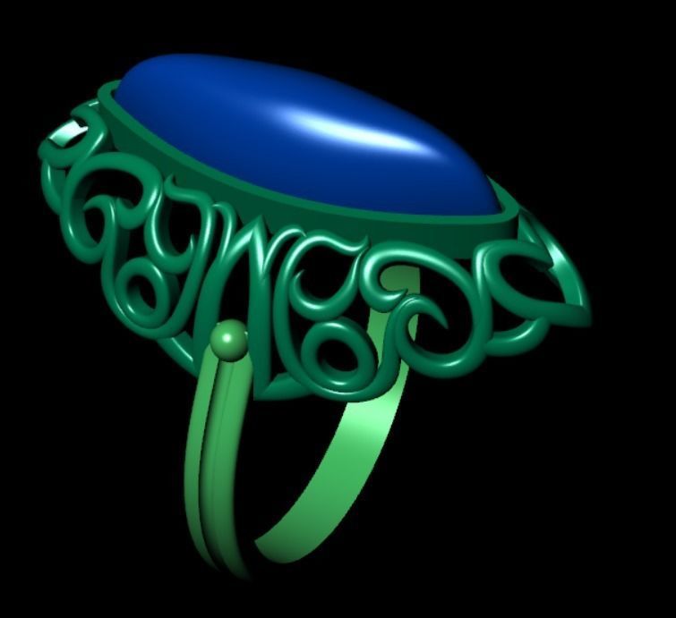 Ring od 50 3D print model_12