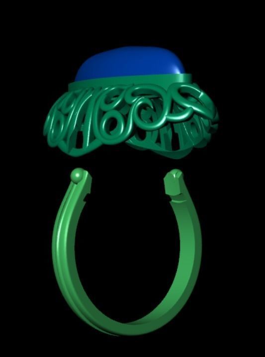 Ring od 50 3D print model_6