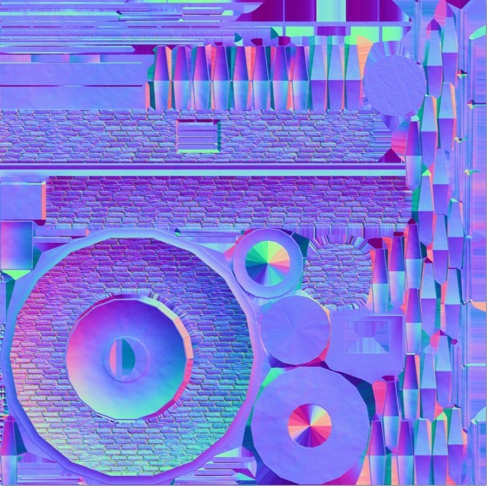 Medieval Smeltery Low Poly 3D Model Low-poly 3D model_20